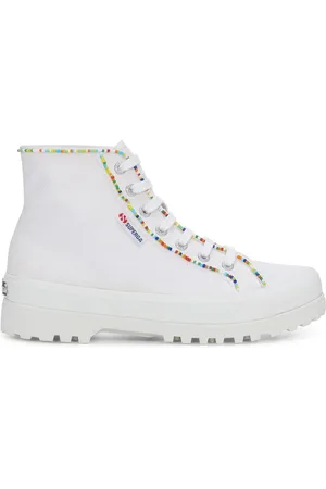 Superga 2341 ALPINA MULTICOLOR BEADS - Ankle Boots - Laced - Woman