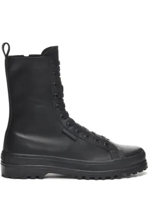 Superga 2641 ALPINA HIGH NAPPA - Ankle Boots - Laced - Woman