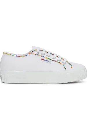 Superga 2740 MULTICOLOR BEADS - Lady Shoes - Wedge - Woman