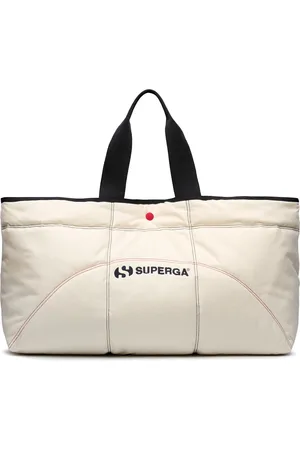 Superga MAXI PADDED WAXED CANVAS TOTE BAG COLORBLOCK - Bags - TOTE BAG - Unisex