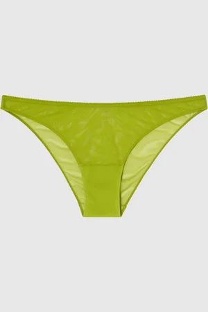 Understatement Mesh Bikini Briefs