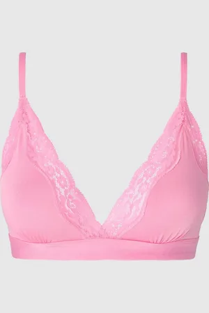 Understatement Micro Lace Triangle Bralette