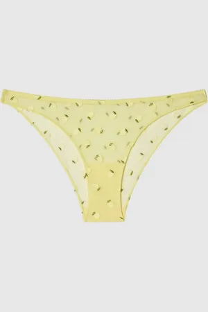 Understatement Mesh Bikini Briefs