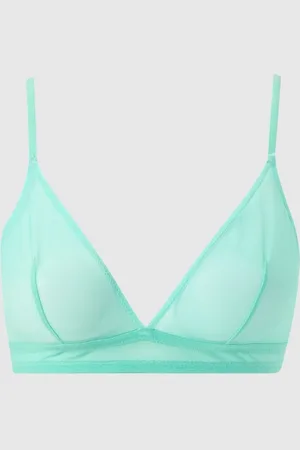 Understatement Mesh Triangle Bralette