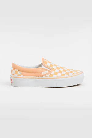Vans Checkerboard Classic Slip-On Platform Shoes