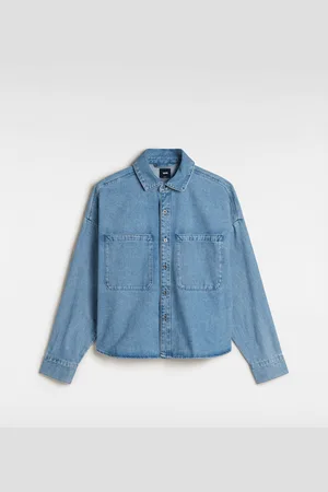 Vans Antica Boxy Denim Long Sleeve Woven Shirt