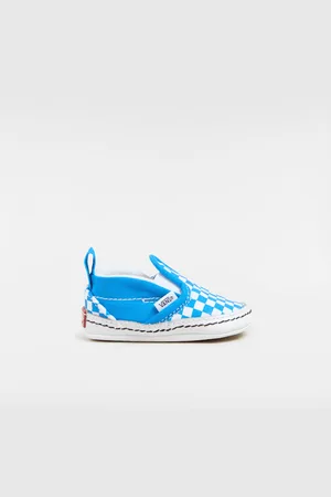 Vans Infant Checkerboard Slip-On Hook And Loop Crib Shoes (0-1 year)