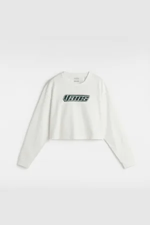 Vans Retro V Hook and Loop Relaxed Long Sleeve Crop T-Shirt