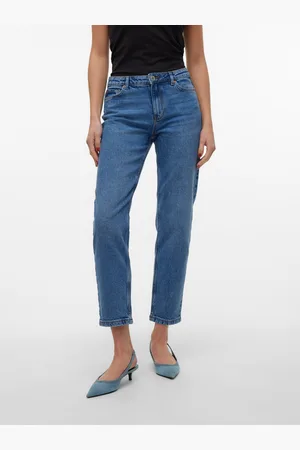 VERO MODA Vmkyla Normaali Vyötärö Straight Fit Farkut