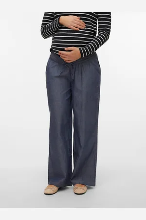 Mama;licious Wide Leg Fit Housut