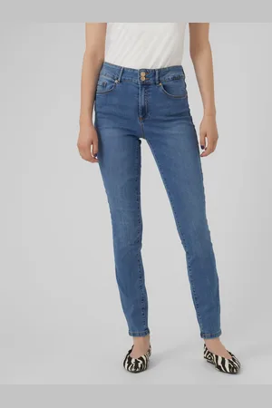 VERO MODA Vmsophia Korkea Vyötärö Skinny Fit Farkut