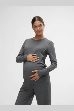 Mama;licious Regular Fit O-pääntie Slim Fit -hihat Hihattomat Topit