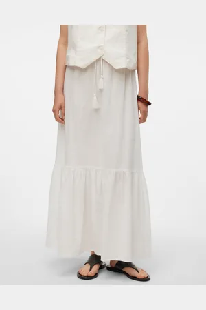 VERO MODA Vmpretty Korkea Vyötärö Pitkä Hame