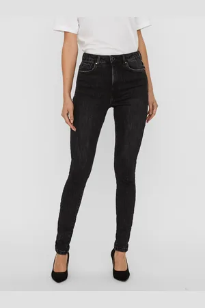 VERO MODA Vmloa Korkea Vyötärö Skinny Fit Farkut