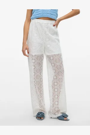 VERO MODA Vmhoney Korkea Vyötärö Housut