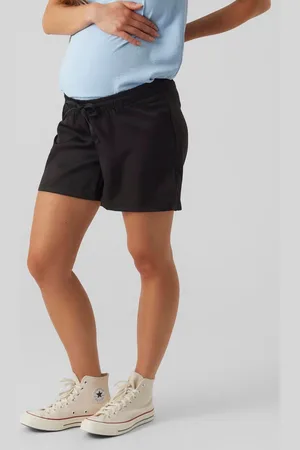 Mama;licious Regular Fit Matala Vyötärö Shortsit