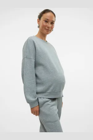 Mama;licious Loose Fit O-pääntie Resorilliset Hihansuut Pudotetut Olkapäät Svetarit