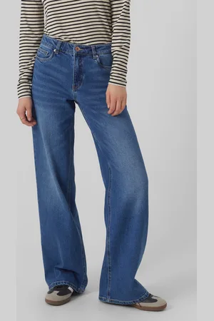 VERO MODA Vmfaith Matala Vyötärö Wide Fit Farkut