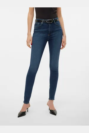 VERO MODA Vmsophia Korkea Vyötärö Skinny Fit Farkut