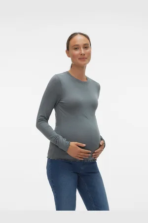 Mama;licious Slim Fit O-pääntie Topit