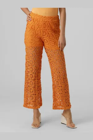 VERO MODA Vmsunshine Korkea Vyötärö Housut
