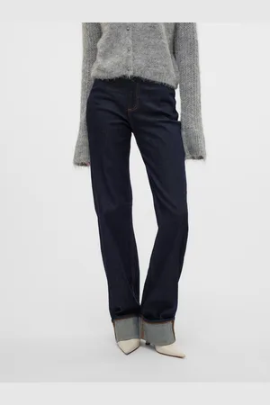 VERO MODA Vmtessa Korkea Vyötärö Wide Leg Fit Farkut