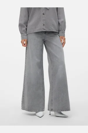 VERO MODA Vmannet Normaali Vyötärö Wide Leg Fit Farkut