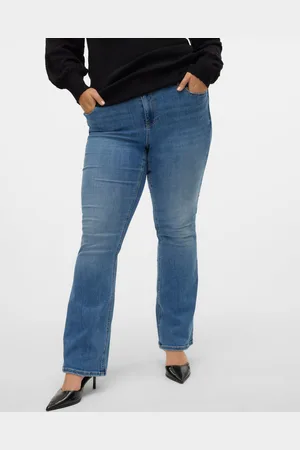 VERO MODA Vmflash Normaali Vyötärö Flared Fit Farkut