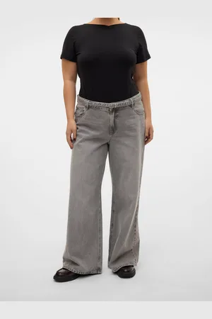VERO MODA Vmcannet Normaali Vyötärö Wide Leg Fit Farkut