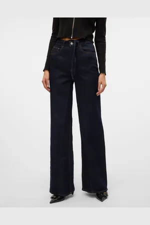 VERO MODA Awmaddie Korkea Vyötärö Wide Leg Fit Farkut
