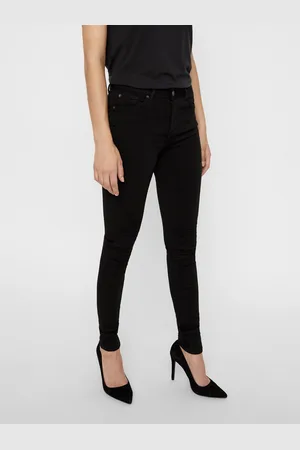 VERO MODA Vmlux Normaali Vyötärö Slim Fit Farkut
