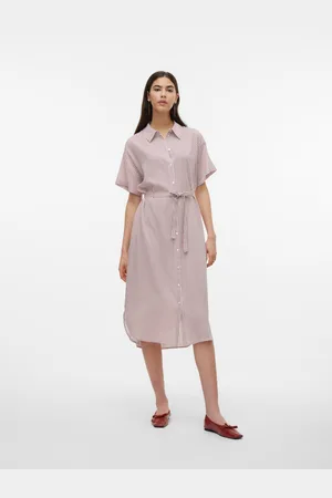 VERO MODA Vmbumpy Midimekko