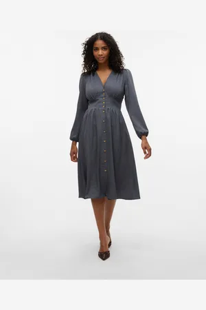 VERO MODA Vmmelaney Midimekko