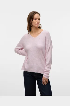 VERO MODA Vmcrewlefile Neulepuserot