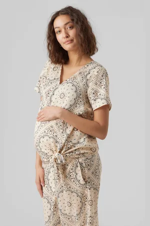 Mama;licious Regular Fit Paitakaulus Topit