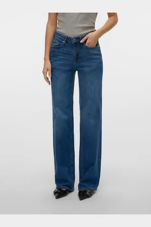VERO MODA Vmmelisa Normaali Vyötärö Wide Leg Fit Farkut