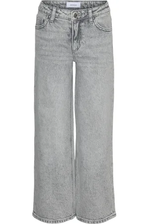 VERO MODA Vmtessa Korkea Vyötärö Wide Leg Fit Farkut