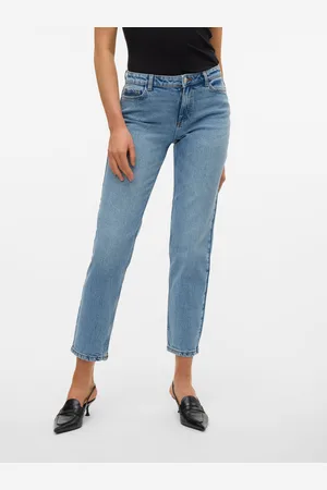 VERO MODA Vmkyla Normaali Vyötärö Straight Fit Farkut
