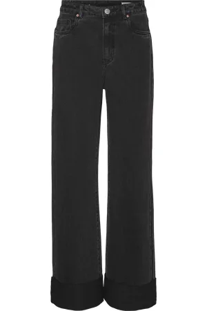 VERO MODA Vmkathy Erittäin Korkea Vyötärö Wide Leg Fit Farkut