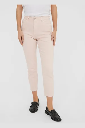 VERO MODA Vmbrenda Korkea Vyötärö Straight Fit Nilkka Farkut