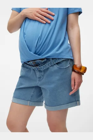 Mama;licious Regular Fit Matala Vyötärö Shortsit