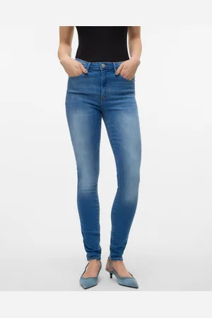 VERO MODA Vmsophia Korkea Vyötärö Skinny Fit Farkut
