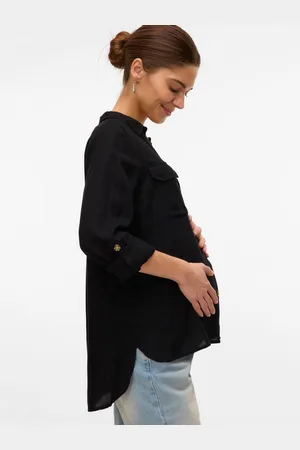 Mama;licious Regular Fit Paitakaulus Topit