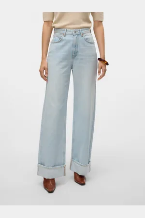 VERO MODA Vmkathy Erittäin Korkea Vyötärö Wide Leg Fit Farkut