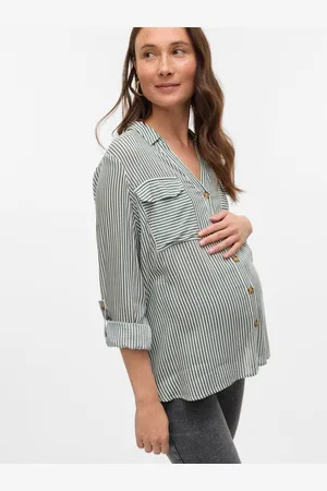 Mama;licious Regular Fit Paitakaulus Topit
