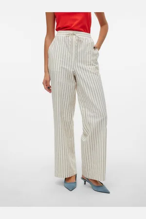 VERO MODA Vmjacelyn Korkea Vyötärö Housut