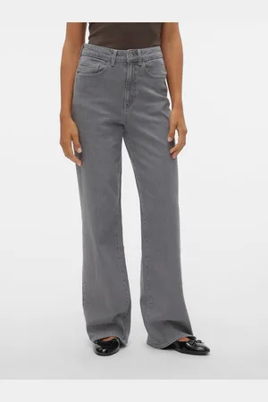 VERO MODA Vmmathilde Korkea Vyötärö Wide Fit Farkut