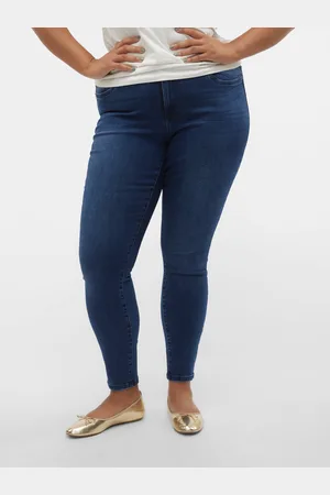 VERO MODA Vmctanya Korkea Vyötärö Skinny Fit Farkut
