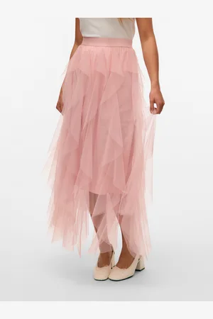 VERO MODA Vmeve Korkea Vyötärö Pitkä Hame
