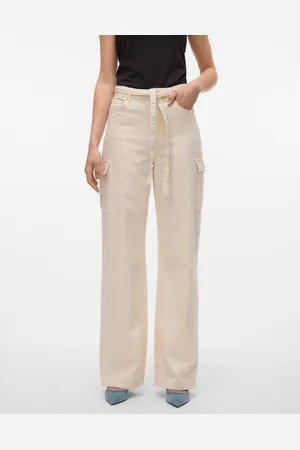 VERO MODA Vmkathy Korkea Vyötärö Wide Fit Farkut